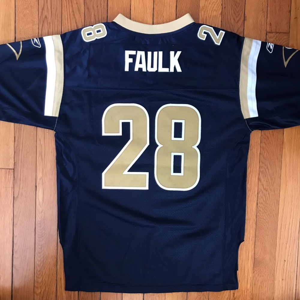 Youth St Louis Rams Marshall Faulk Jersey #28